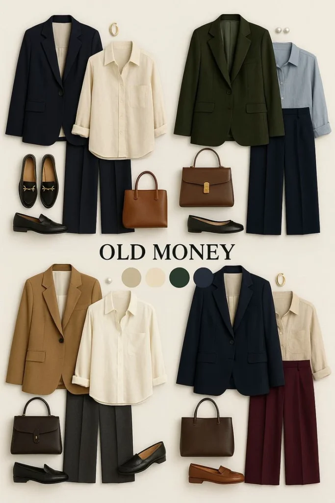 Old Money Clothes Combinations